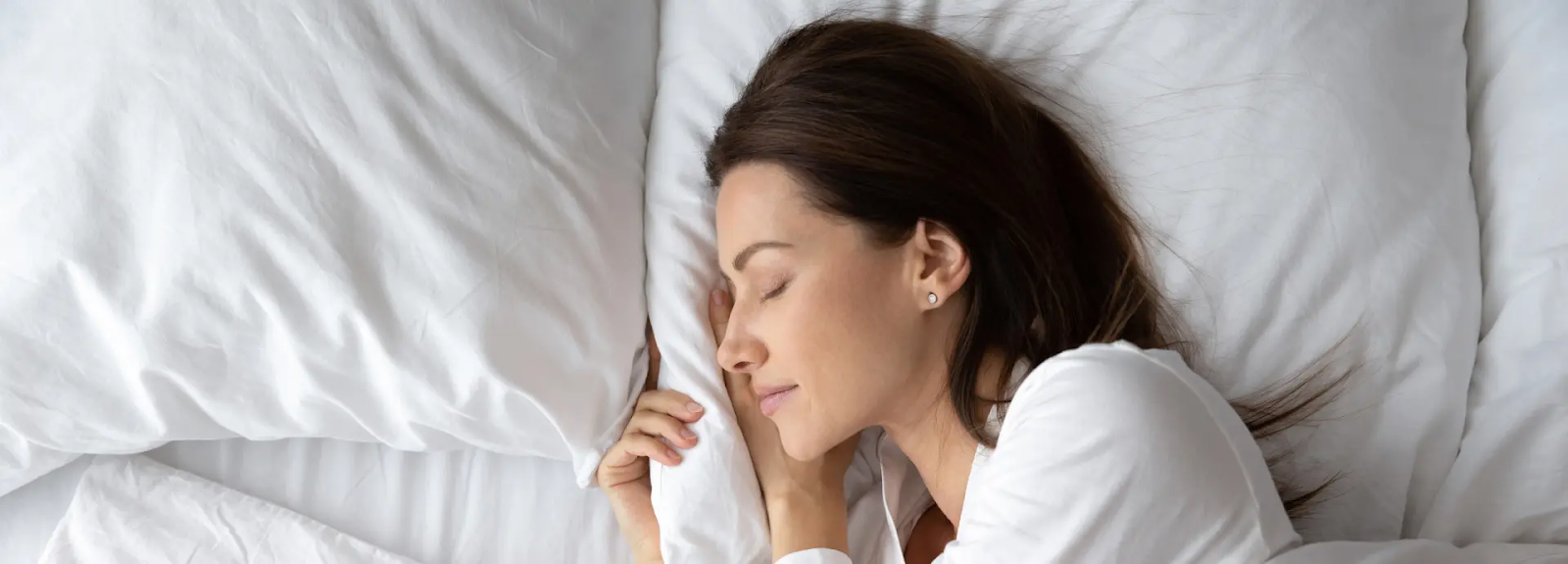  A Women Taking A Restful Nap